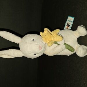 Jellycat London Bobbi Bunny With Daffodil Plush